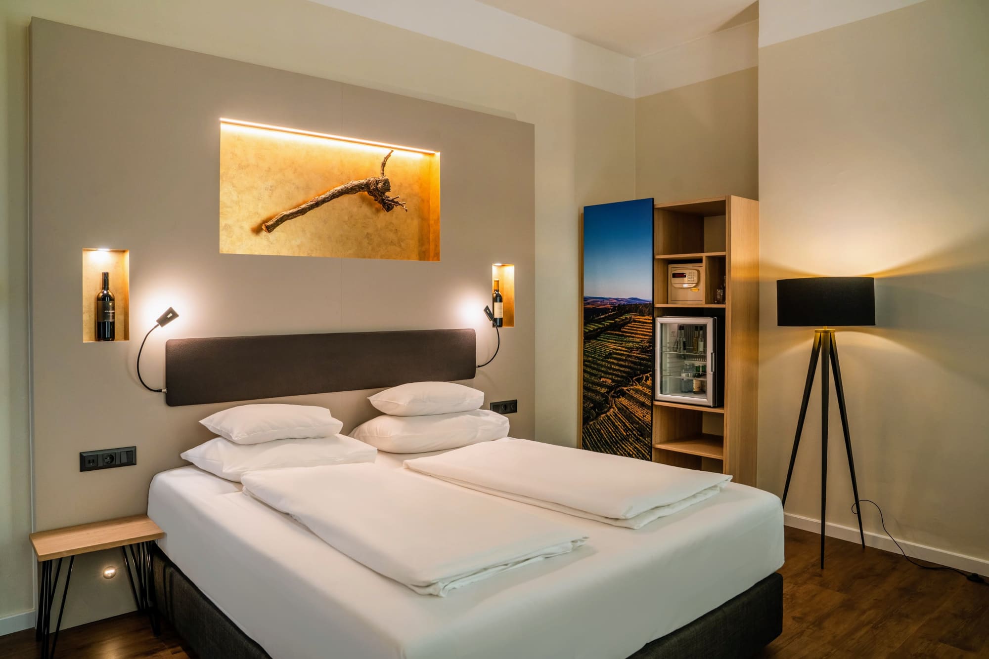 Übernachten im Doppelzimmer Economy des Hotel Rathaus Wien 