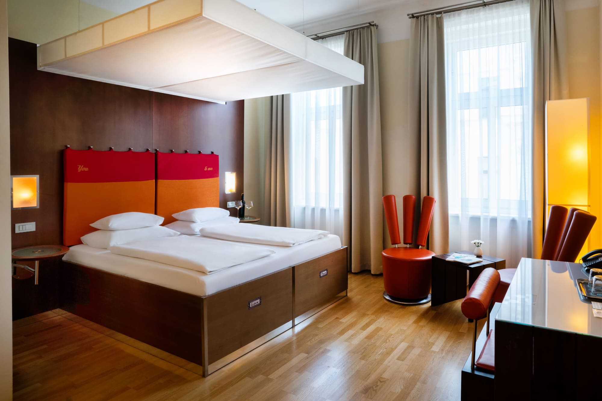 Doppelzimmer Komfort im Hotel Rathaus Wien