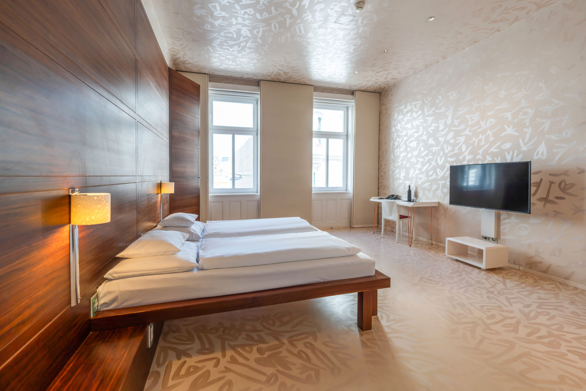 Staying in an Design Double Room at the Hotel Rathaus Wien
