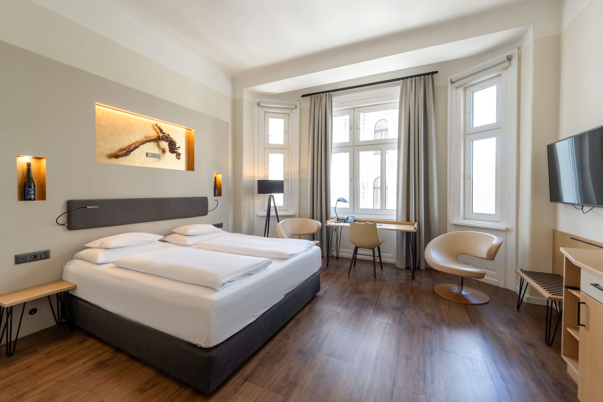 Zimmer und Suiten im Hotel Rathaus Wien