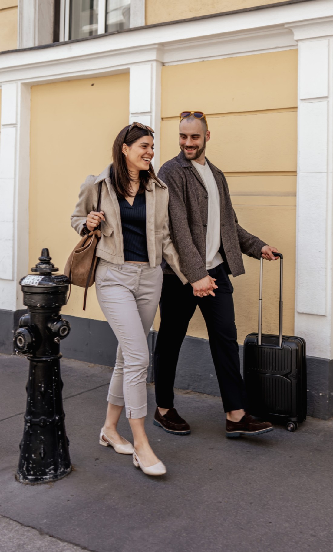 Ankunft am Hotel Rathaus in Wien