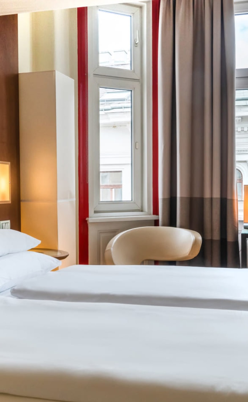 Doppelzimmer Superior &ndash; gro&szlig;z&uuml;giges Doppelbett und stilvolles Ambiente in Wien