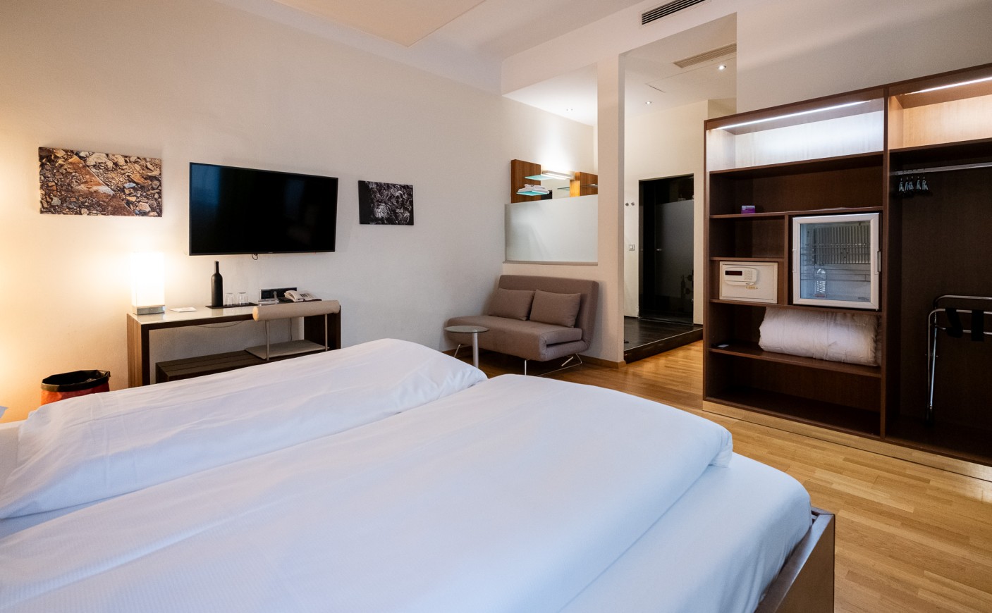 Family Room at Hotel Rathaus Vienna with spacious comfort and a quiet location facing the winter garden