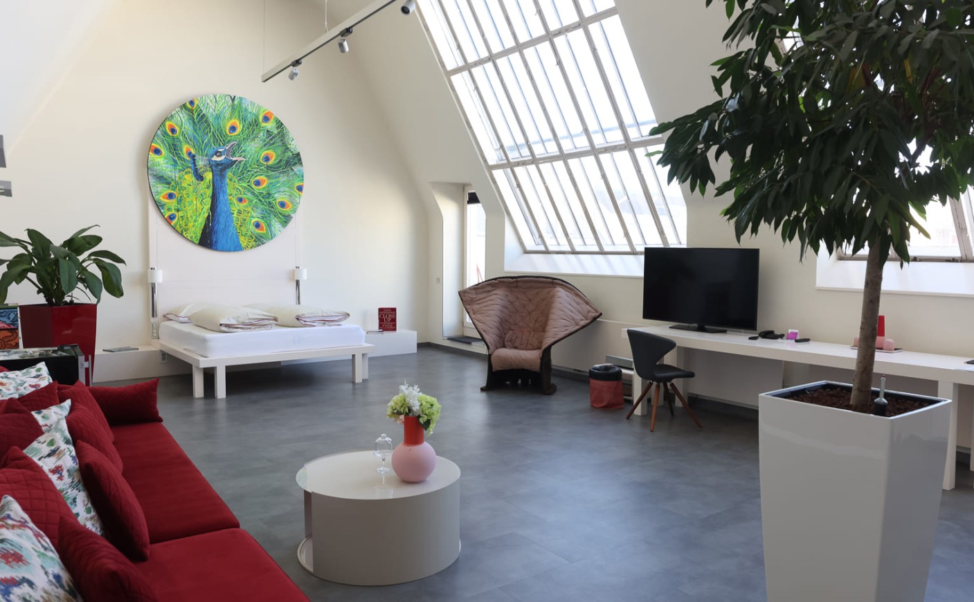 Penthouse-Atelier Suite im Hotel Rathaus Wien